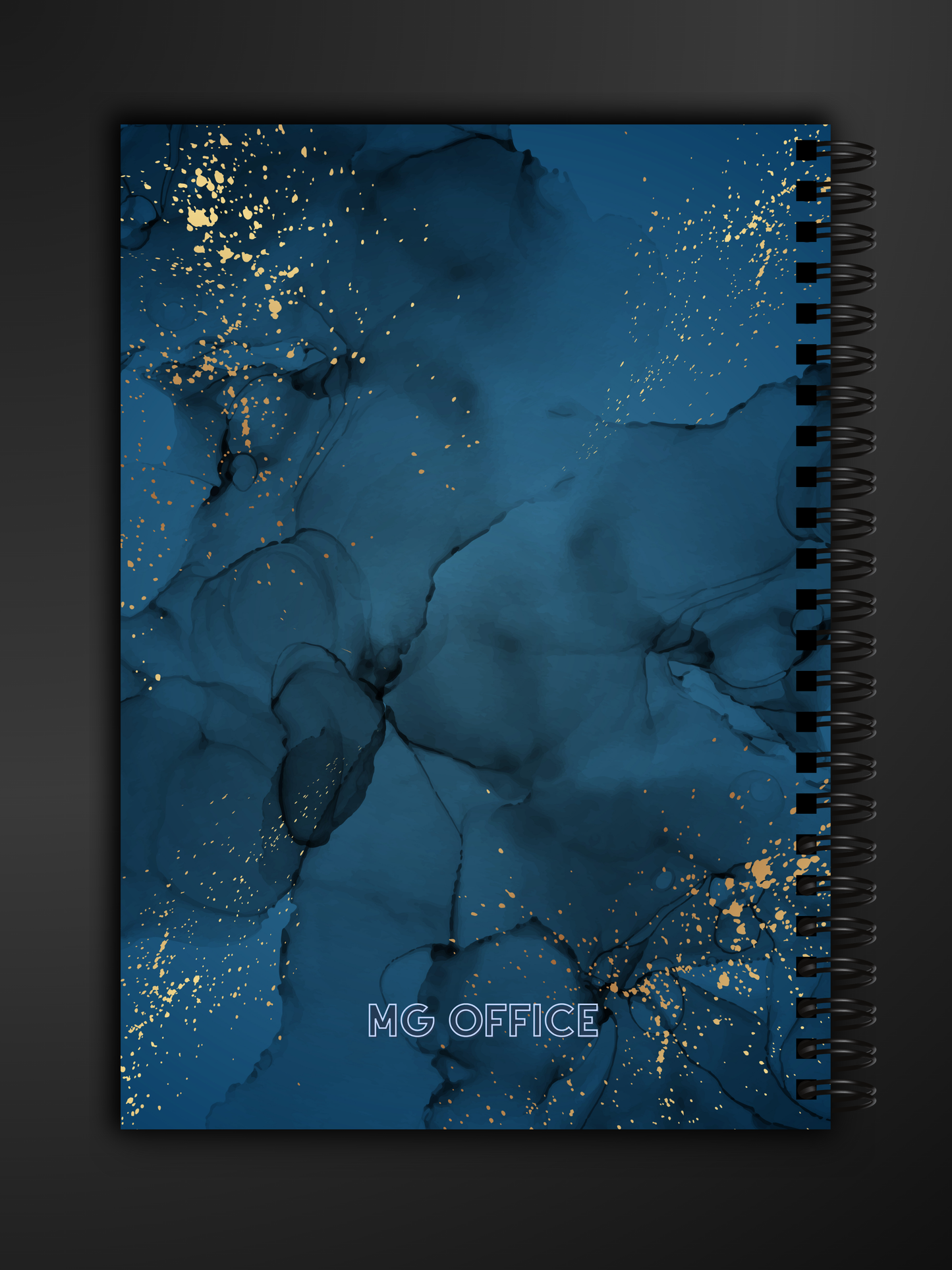 Caiet - MG Office - Midnight Marble