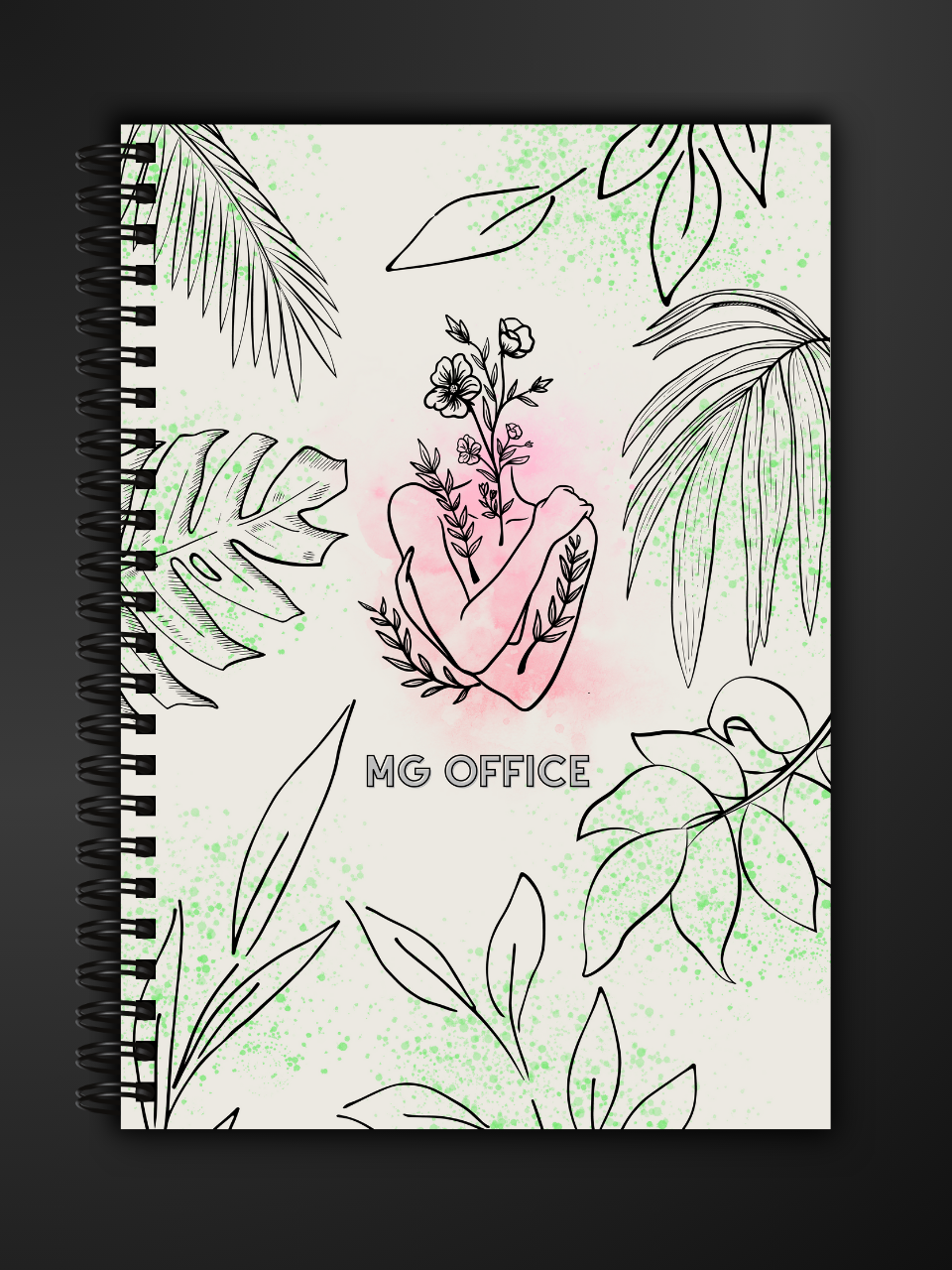 planner Caiet premium office, A4 sau A5, cu hârtie groasă 80g/mp, perfect pentru notite de scoala, birou si planificare zilnica. notebook facultate, cursuri, agenda premium