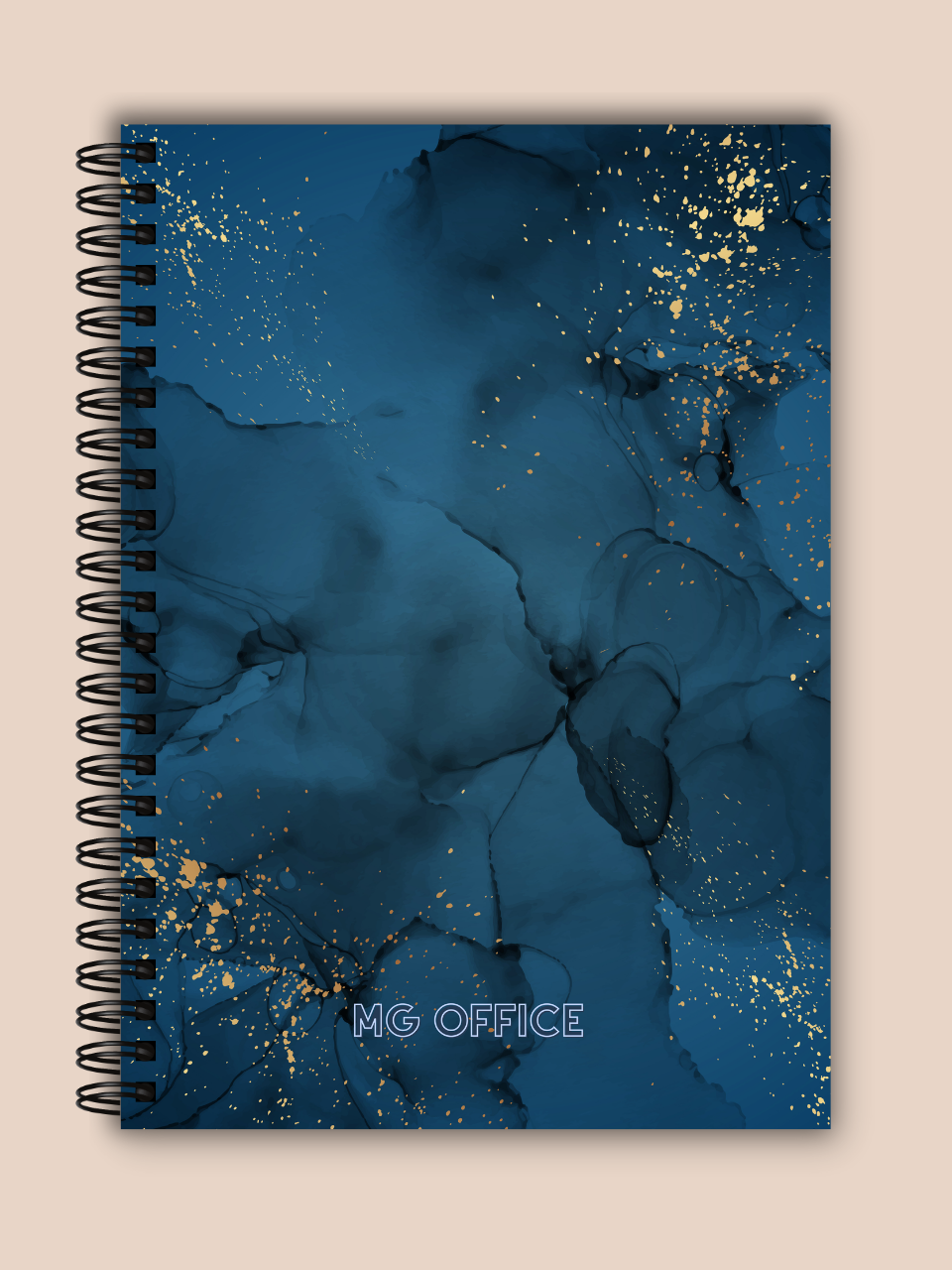 Caiet - MG Office - Midnight Marble