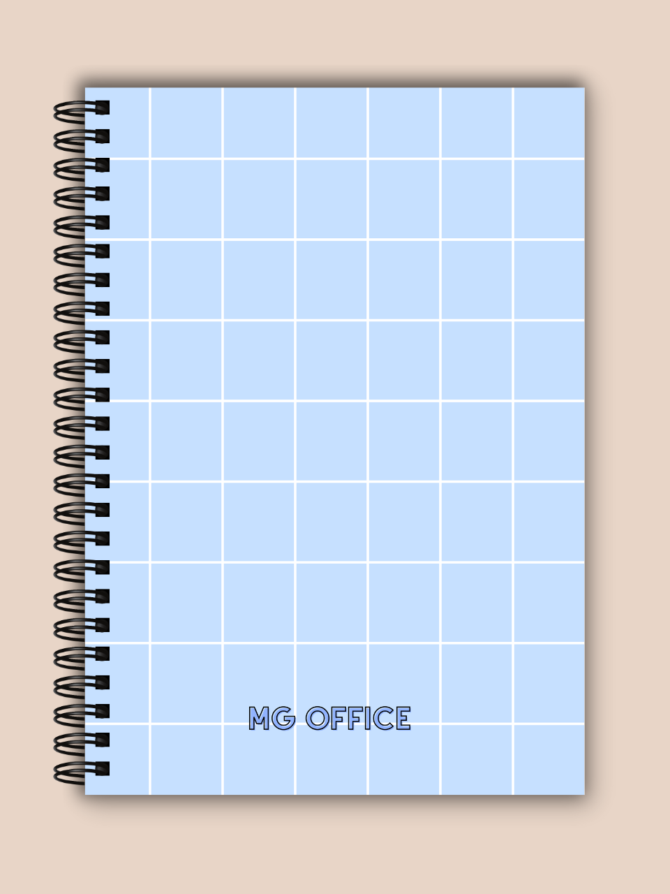Caiet - MG Office - Blue Pixel