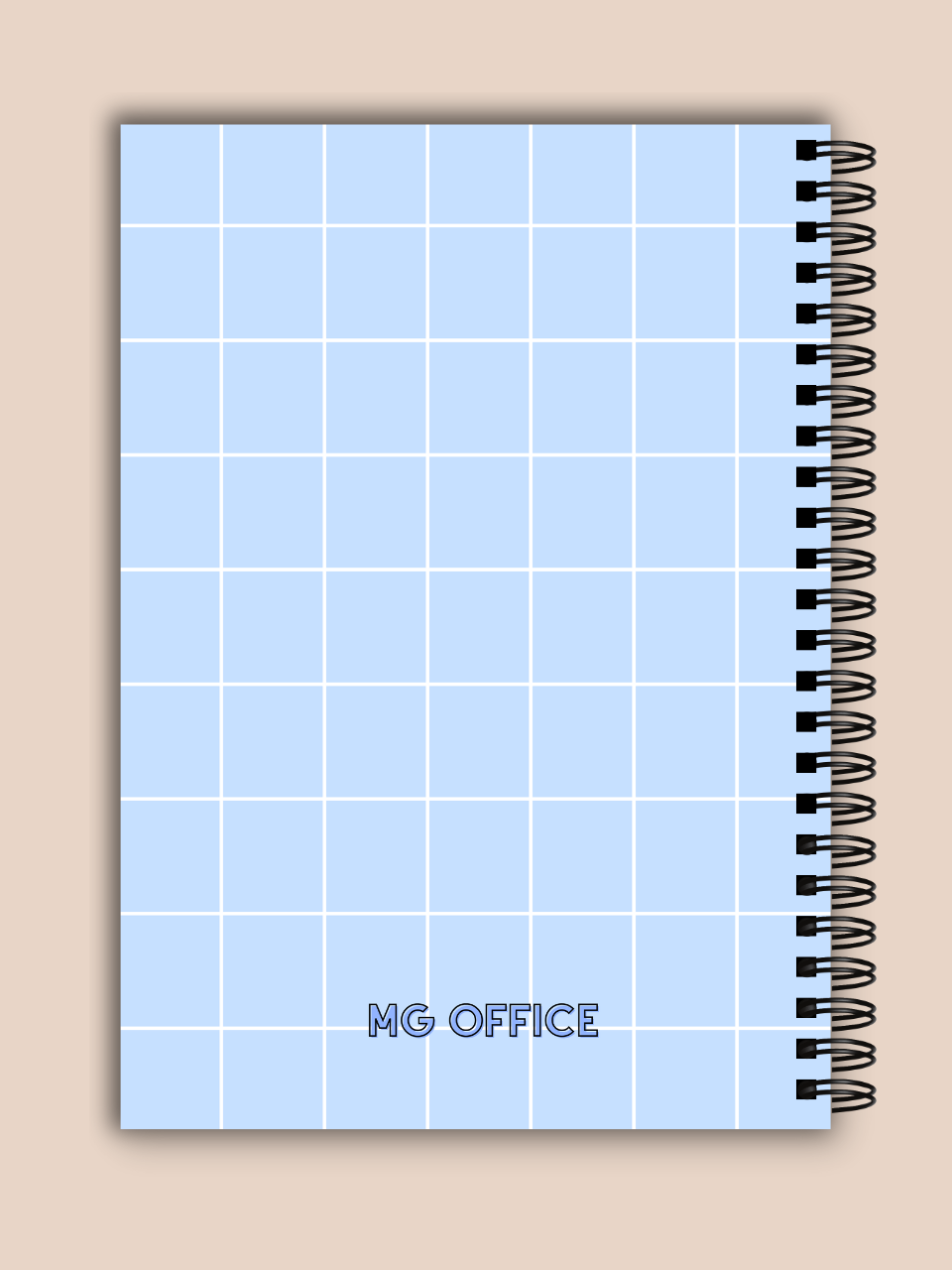 Caiet - MG Office - Blue Pixel