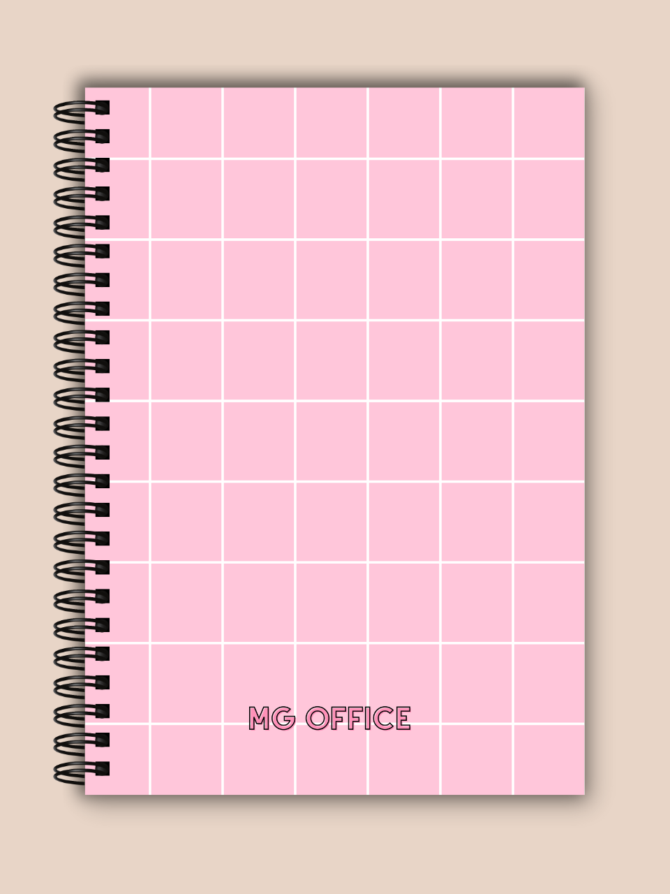Caiet - MG Office - Pink Pixel