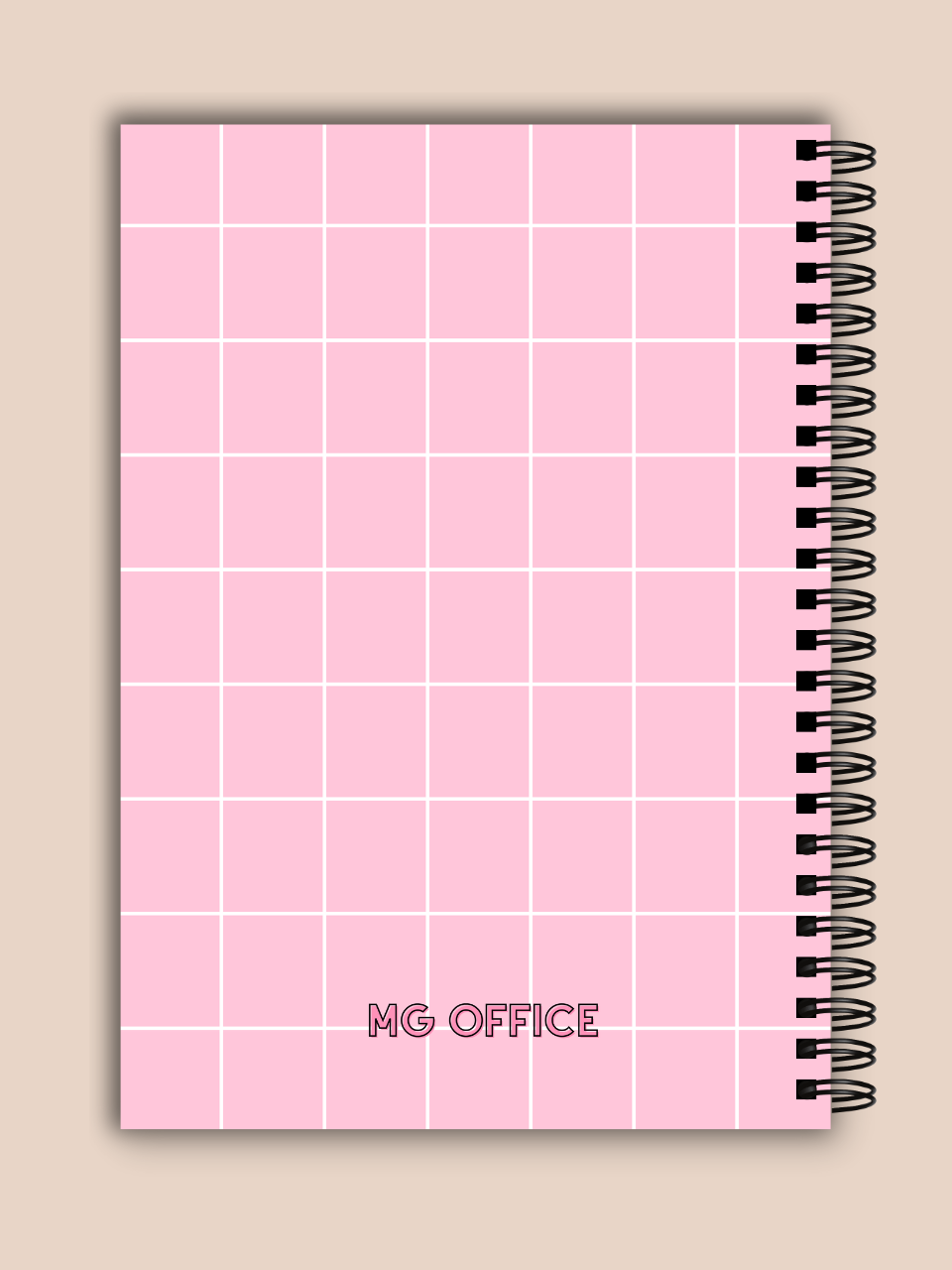 Caiet - MG Office - Pink Pixel