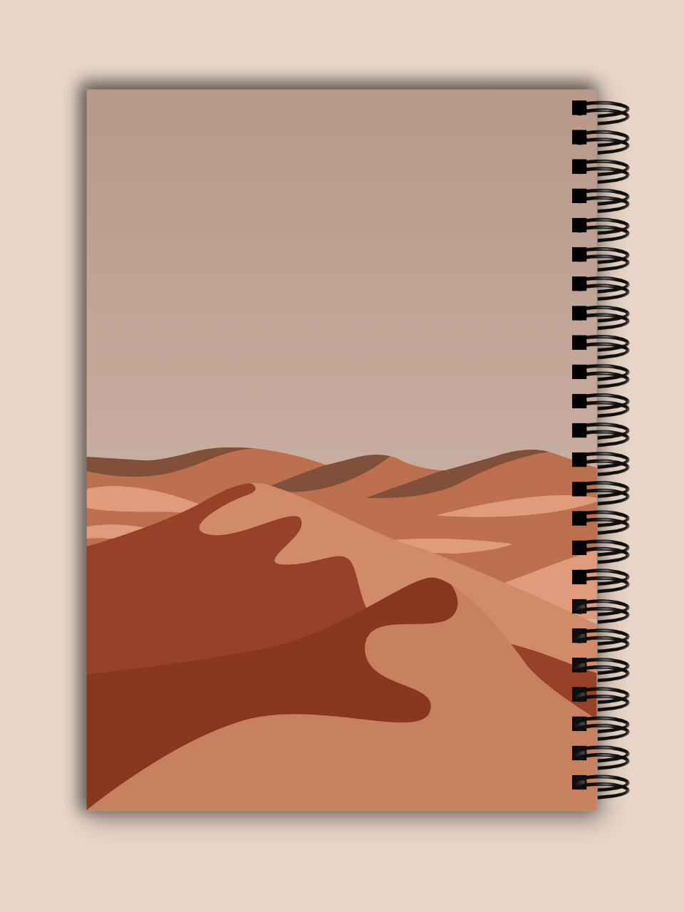 Caiet A5 - MG Office - Sahara