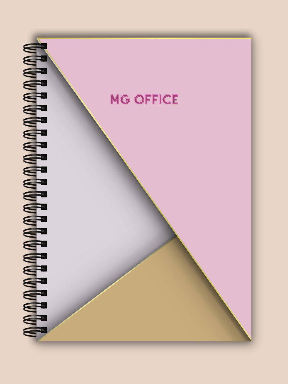 Caiet A5 - MG Office - Dolce Rose