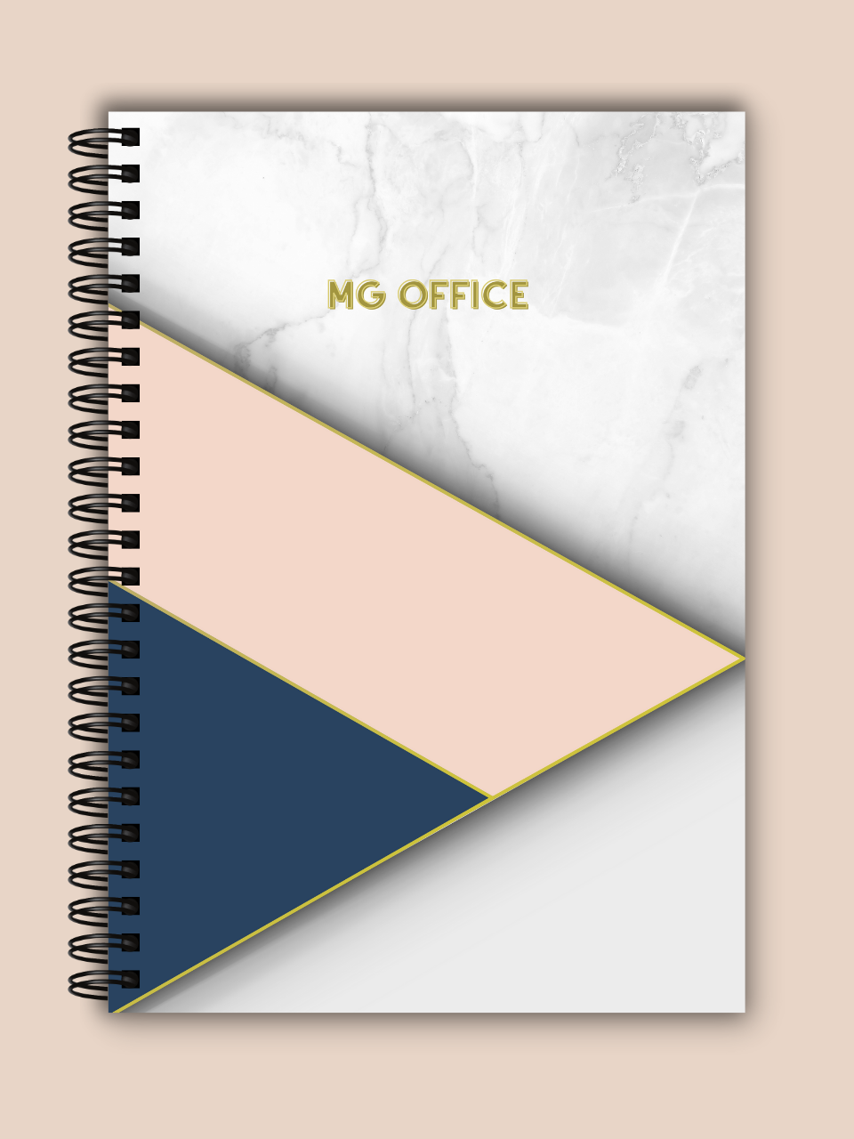 Caiet A5 - MG Office - Marble